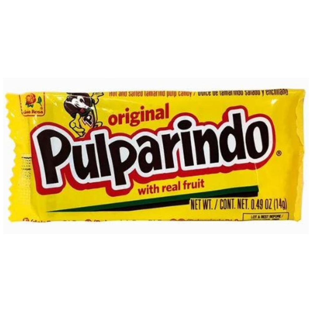 Pulparindo Hot&Salted Tamarind Candy 14g LA ROSA