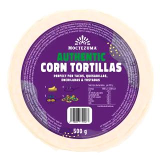 White Corn Tortilla 15cm 20pcs 500g MOCTEZUMA