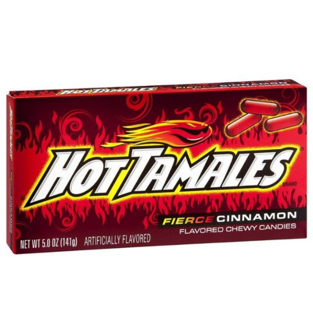 Hot Tamales Candy Cinnamon Flavour 141g HOT TAMALES