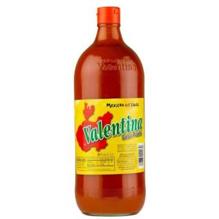 Mexican Hot Sauce Yellow Label - Salsa Picante Amarilla 1000 ml VALENTINA