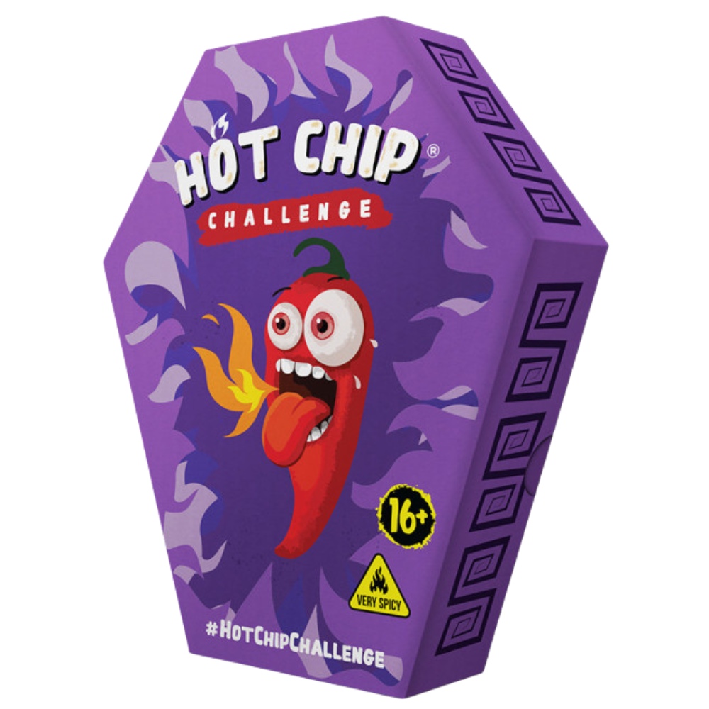 New Extra Hot Challenge Tortilla Chip 2,5g HOT CHIP