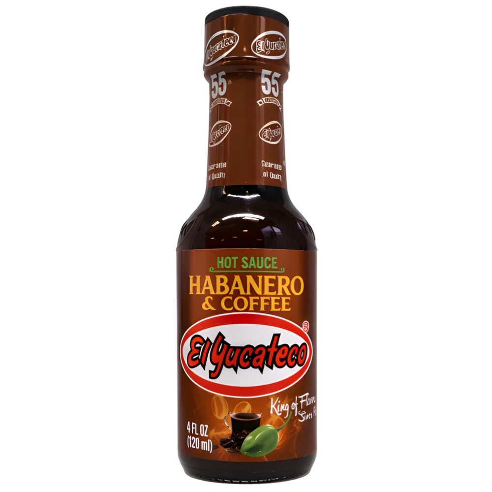 Σάλτσα Τσίλι Habanero & Καφέ 120ml EL YUCATECO
