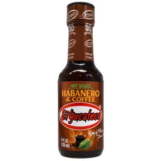 Σάλτσα Τσίλι Habanero & Καφέ 120ml EL YUCATECO
