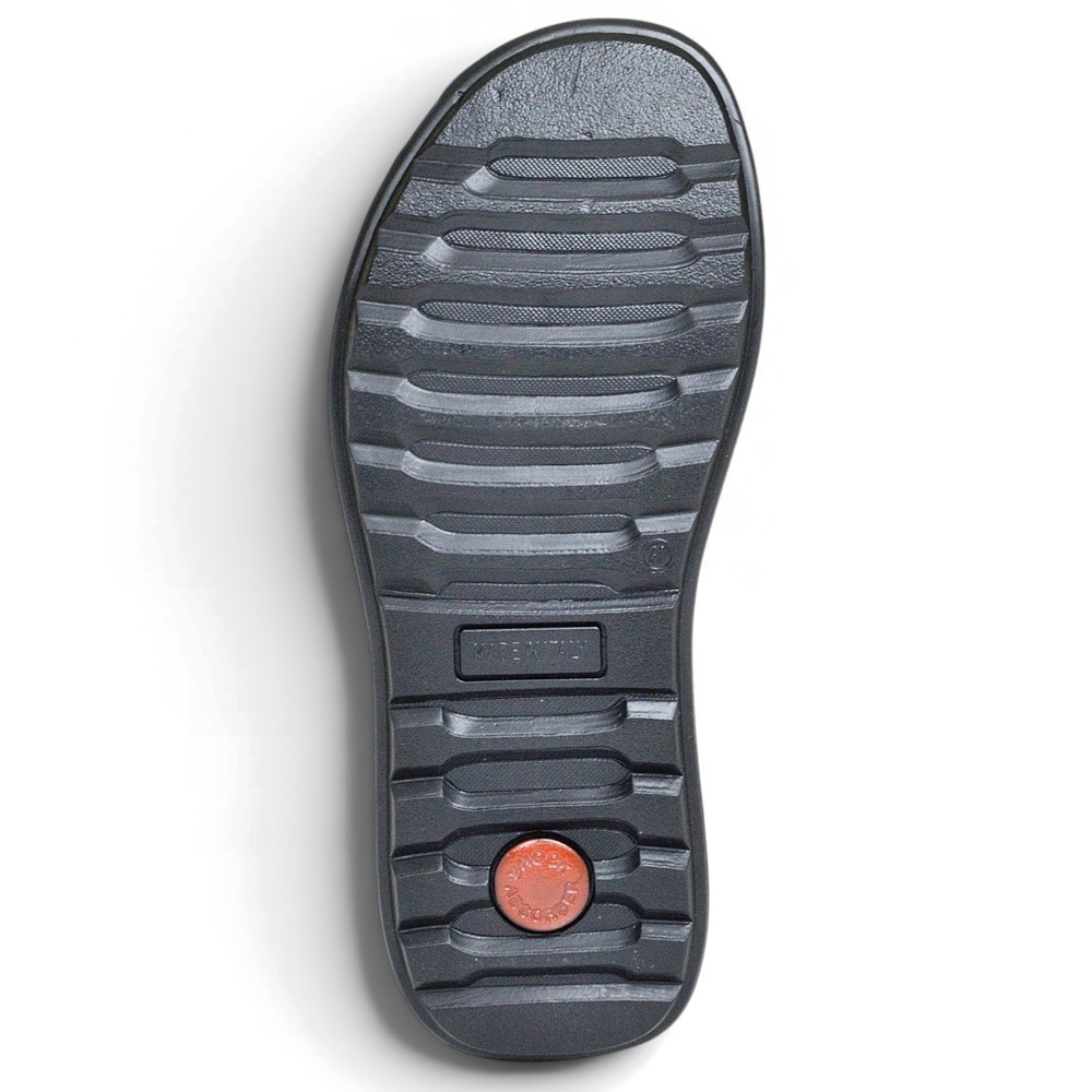 Imac 103722 Ανδρικό Ανατομικό Δερμάτινο Σανδάλι 3 Velcro Made in Italy - 7