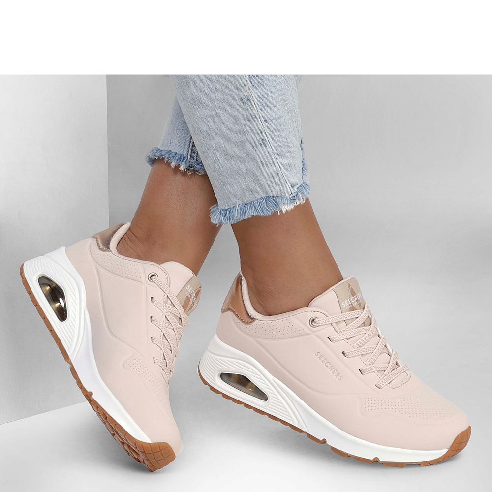 Skechers Uno - Shimmer Away Γυναικείο Sneakers - 5