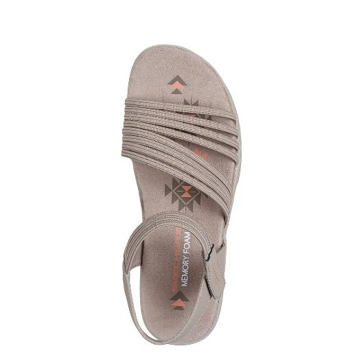 Skechers Reggae Slim - Coffee Run Γυναικείο Πέδιλα - 3